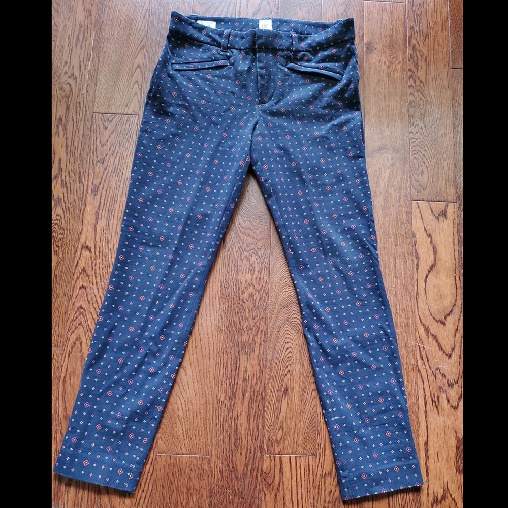 Gap Skinny Ankle Dress Pants Navy